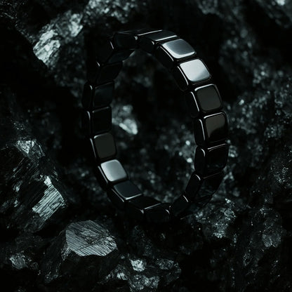AlphaNova Hematite Bracelet